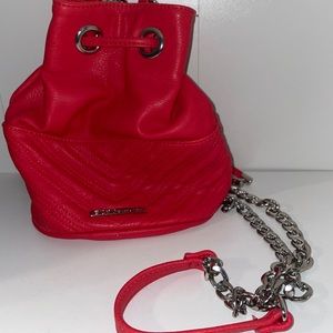 Small red BCBG purse